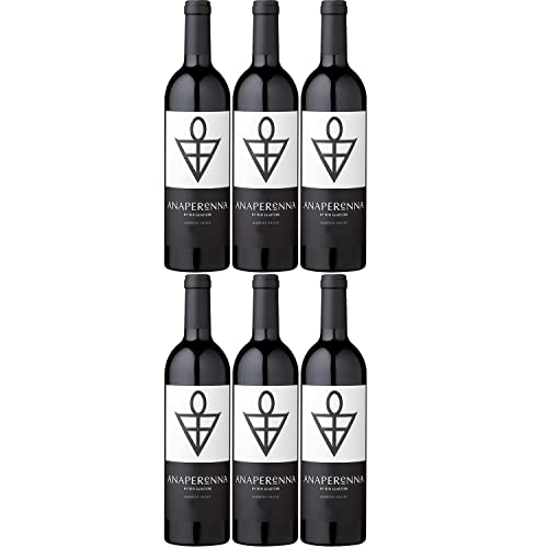 Glaetzer Anaperenna Barossa Valley Rotwein Cuvée veganer Wein trocken Australien I Visando Paket (6 x 0,75l) von Weingut Glaetzer