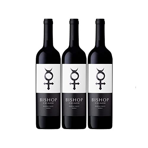 Glaetzer Bishop Barossa Valley Rotwein Cuvée veganer Wein trocken Australien I Visando Paket (3 x 0,75l) von Weingut Glaetzer