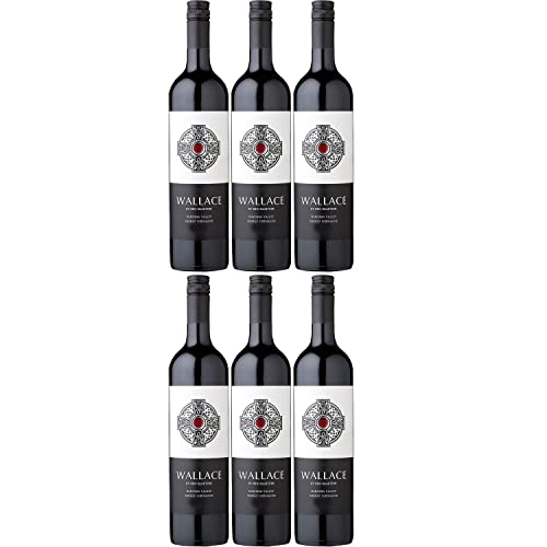 Glaetzer Wallace Barossa Valley Rotwein Cuvée veganer Wein trocken Australien I Visando Paket (6 x 0,75l) von Weingut Glaetzer