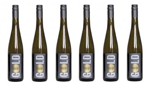 6x 0,75l - Leon Gold - Gundelsbach - Riesling - Ortswein - Qualitätswein Württemberg - Deutschland - Weißwein trocken von Weingut Gold