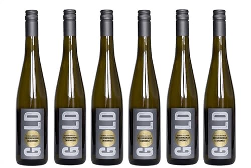 6x 0,75l - Leon Gold - Gundelsbach - Weißburgunder & Chardonnay - Ortswein - Qualitätswein Württemberg - Deutschland - Weißwein trocken von Weingut Gold
