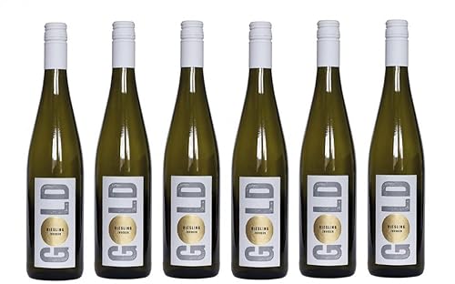6x 0,75l - Leon Gold - Riesling - Gutswein - Qualitätswein Württemberg - Deutschland - Weißwein trocken von Weingut Gold