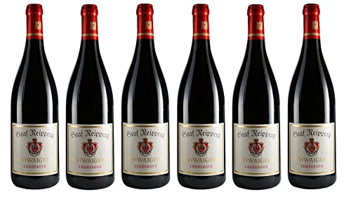 6x 0,75l - 2019er - Weingut Graf Neipperg - Schwaigern - Lemberger - VDP.Ortswein - Qualitätswein Württemberg - Deutschland - Rotwein trocken 6x 0,75l - 2019er - Weingut Graf Neipperg - Schwaigern - Lemberger - VDP.Ortswein - Qualitätswein Württemberg - Deutschland - Rotwein trocken von Weingut Graf Neipperg