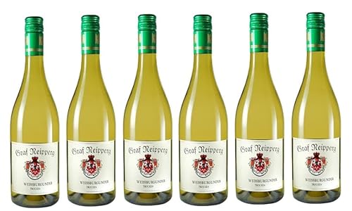 6x 0,75l - 2023er - Weingut Graf Neipperg - Weißburgunder - VDP.Gutswein - Qualitätswein Württemberg - Deutschland - Weißwein trocken 6x 0,75l - 2023er - Weingut Graf Neipperg - Weißburgunder - VDP.Gutswein - Qualitätswein Württemberg - Deutschland - Weißwein trocken von Weingut Graf Neipperg