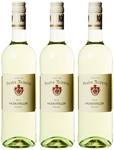 Weingut des Grafen Neipperg Muskateller Trocken Cuvée 2014 (3 x 0.75 l) von Weingut Graf Neipperg