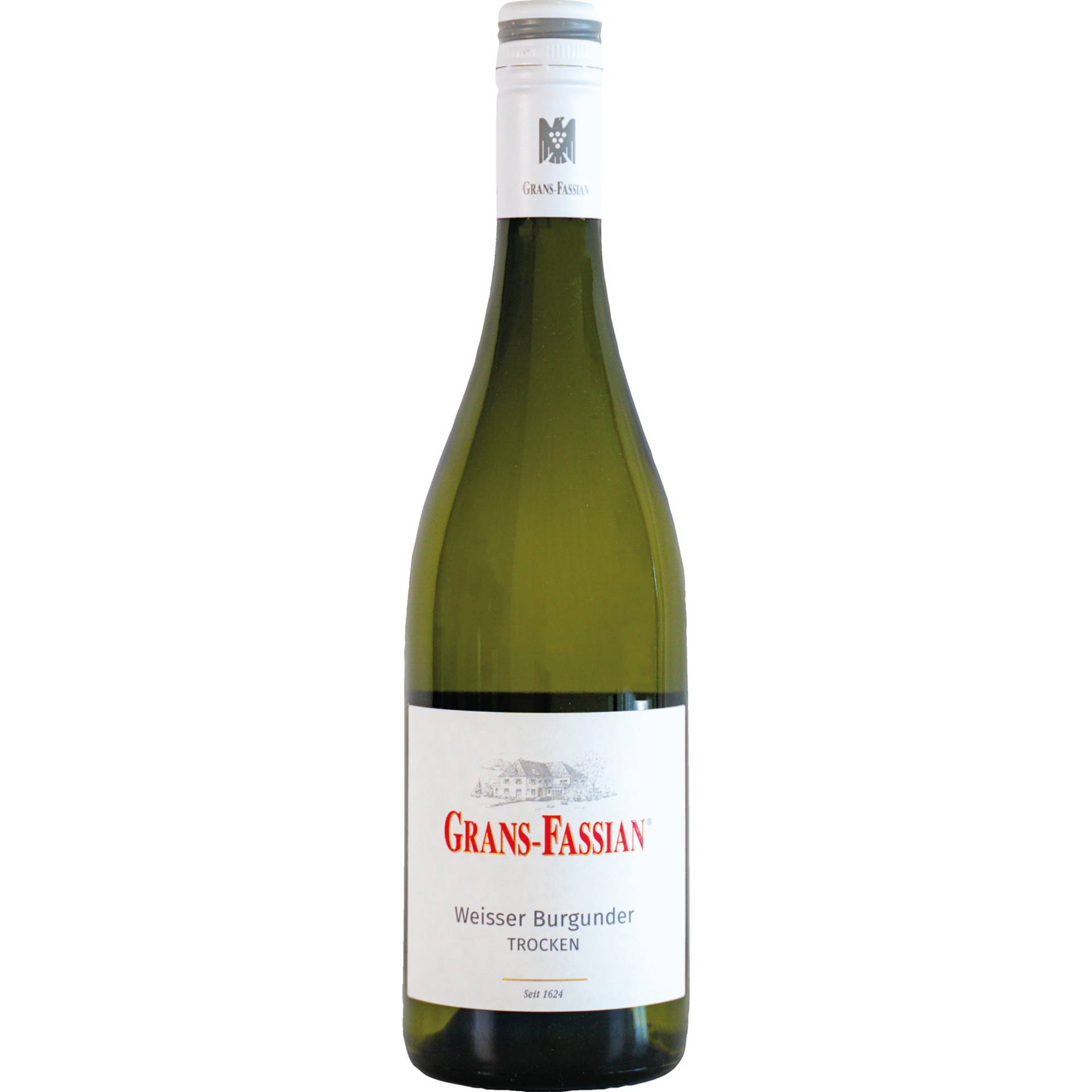 Grans-Fassian Weißburgunder, Trocken, Mosel, Mosel, 2021, Weißwein von Weingut Grans-Fassian, D - 54340 Leiwen