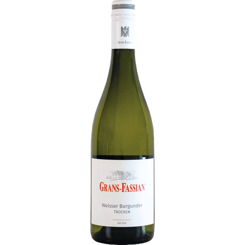 Grans-Fassian Weißburgunder, Trocken, Mosel, Mosel, 2024, Weißwein von Weingut Grans-Fassian, D - 54340 Leiwen