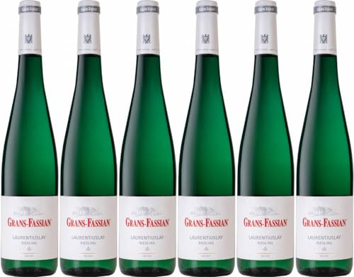 6x Grans-Fassian Laurentiuslay Riesling Großes Gewächs 2022 - Weingut Grans-Fassian, Mosel - Weißwein von Weingut Grans-Fassian