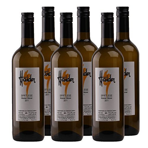 Chardonnay Spätlese Weißwein Österreich lieblich 2019 (6x 0.75 l) von Weingut Haider