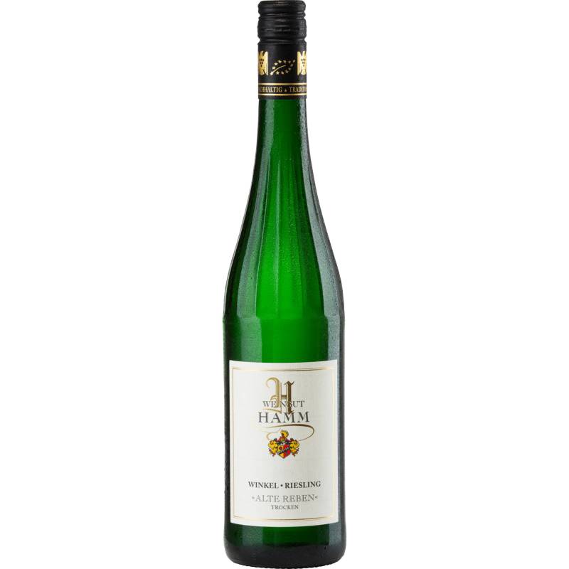 Hamm Winkel Riesling Alte Reben QbA, Trocken, Rheingau, Rheingau, 2021, Weißwein von Weingut Hamm - Hauptstraße 60, 65375 Oestrich-Winkel, Deutschland