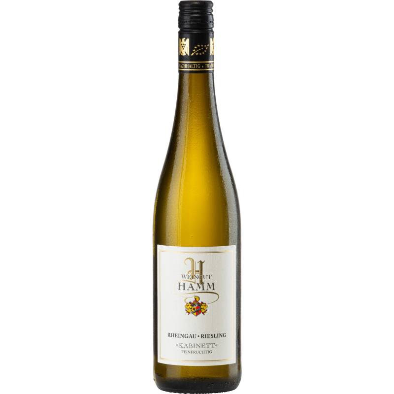 Hamm Rheingau Riesling Kabinett, Feinfruchtig, Rheingau, Rheingau, 2022, Weißwein von Weingut Hamm VDP - Hauptstraße 60, 65375 Oestrich-Winkel, Deutschland
