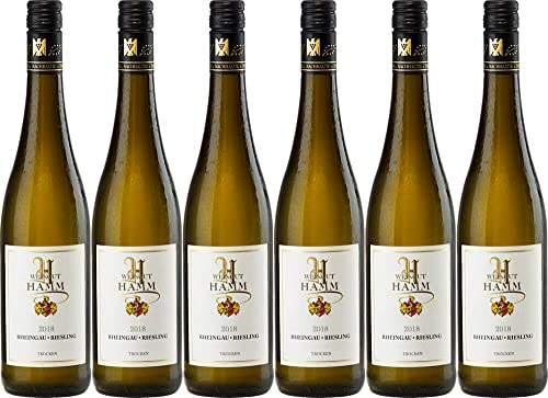 6x Rheingau Riesling trocken 2020 - Weingut Hamm, Rheingau - Weißwein von Weingut Hamm