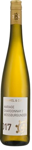 Weingut Hammel & Cie Mariage & Weißburgunder Chardonnay trocken (1 x 0.75 l) (Packung mit 6) von Weingut Hammel & Cie