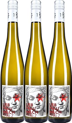 Liebfraumilch von Weingut Hammel - Weißwein 3 x 0,75l VINELLO - 3er - Weinpaket inkl. kostenlosem VINELLO.weinausgießer von Weingut Hammel
