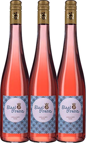 Sissi & Franz liebliches Rosé Weingut Hammel Roséwein 3 x 0,75l VINELLO - 3 x Weinpaket inkl. kostenlosem VINELLO.weinausgießer Sissi & Franz liebliches Rosé Weingut Hammel Roséwein 3 x 0,75l VINELLO - 3 x Weinpaket inkl. kostenlosem VINELLO.weinausgießer von Weingut Hammel