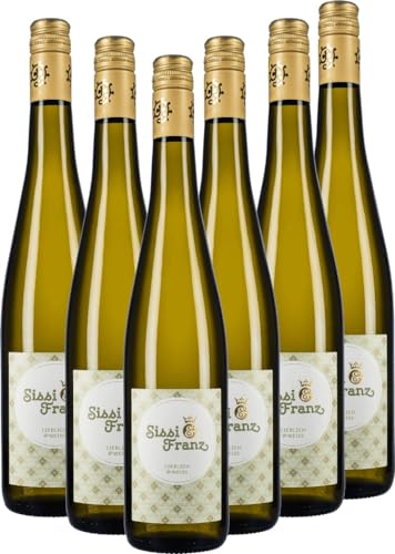 Sissi & Franz liebliches Weiß - Weingut Hammel Weißwein 6 x 0,75l VINELLO - 6 x Weinpaket inkl. kostenlosem VINELLO.weinausgießer von Weingut Hammel