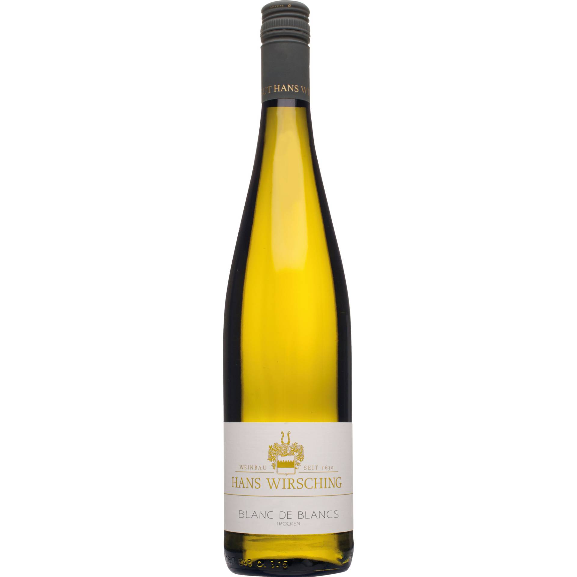 Hans Wirsching Blanc de Blancs, Trocken, Franken, Franken, 2023, Weißwein Hans Wirsching Blanc de Blancs, Trocken, Franken, Franken, 2023, Weißwein von Weingut Hans Wirsching, D - 97346 Iphofen