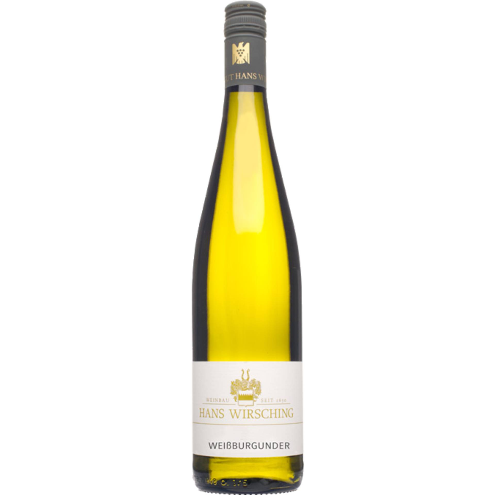 Hans Wirsching Weissburgunder, Trocken, Franken, Franken, 2023, Weißwein Hans Wirsching Weissburgunder, Trocken, Franken, Franken, 2023, Weißwein von Weingut Hans Wirsching, D - 97346 Iphofen