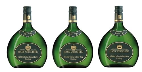 3x 0,75l - 2021er - Weingut Hans Wirsching - Iphöfer Julius-Echter-Berg - Riesling - VDP.Erste Lage - Qualitätswein Franken - Deutschland - Weißwein trocken 3x 0,75l - 2021er - Weingut Hans Wirsching - Iphöfer Julius-Echter-Berg - Riesling - VDP.Erste Lage - Qualitätswein Franken - Deutschland - Weißwein trocken von Weingut Hans Wirsching