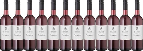 12x Portugieser fruchtig Hauck 2022 - Weingut Hauck, Rheinhessen - Rotwein von Weingut Hauck