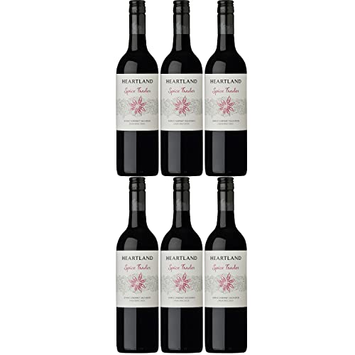 Heartland Spice Trader Langhorne Creek Rotwein veganer Wein trocken Australien I Visando Paket (6 x 0,75l) von Weingut Heartland