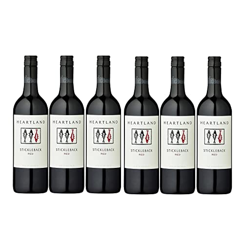 Heartland Stickleback Red Rotwein veganer Wein trocken Australien (6 Flaschen) von Weingut Heartland