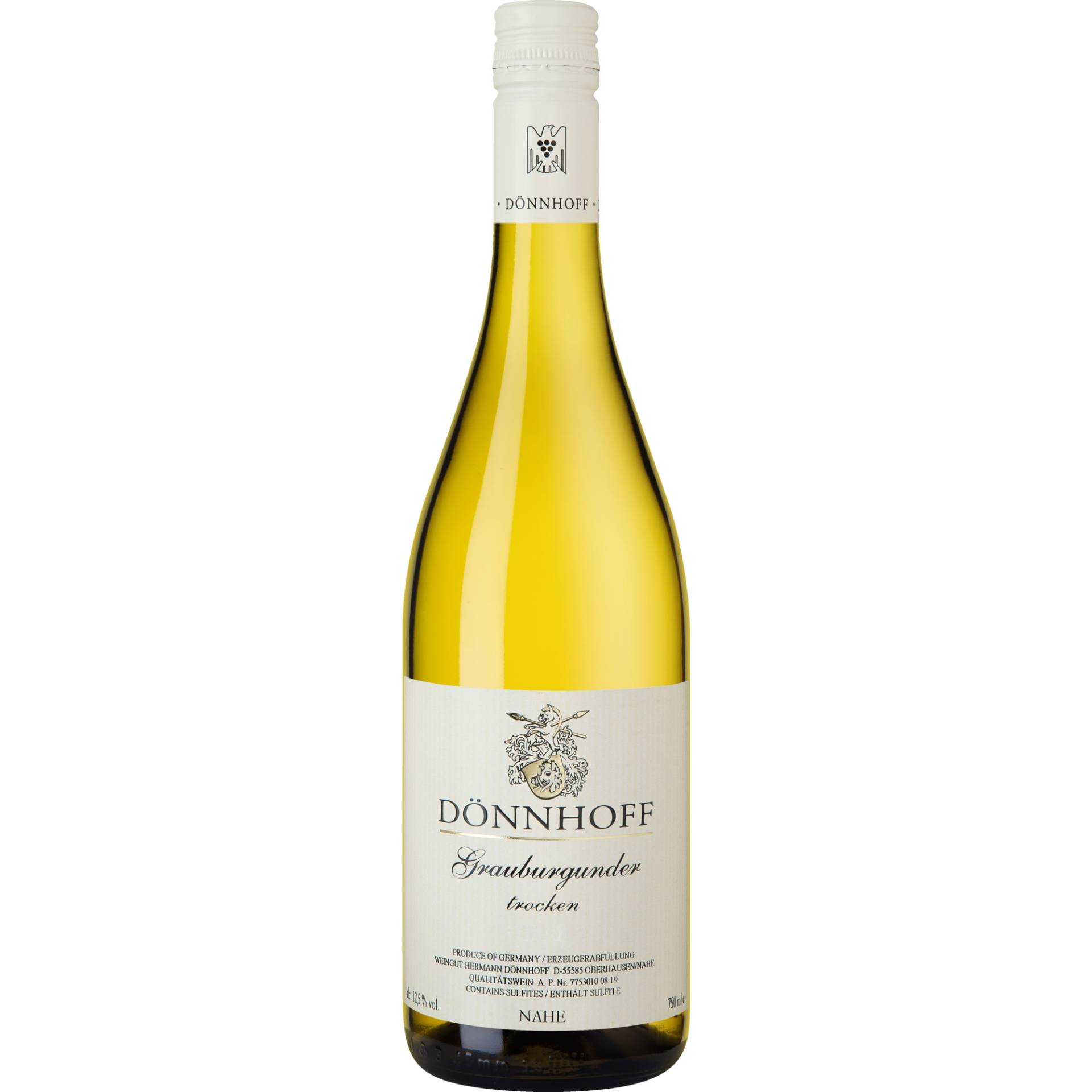 Dönnhoff Grauburgunder, Trocken, Nahe, Nahe, 2024, Weißwein Dönnhoff Grauburgunder, Trocken, Nahe, Nahe, 2024, Weißwein von Weingut Hermann Dönnhoff, D - 55585 Oberhausen