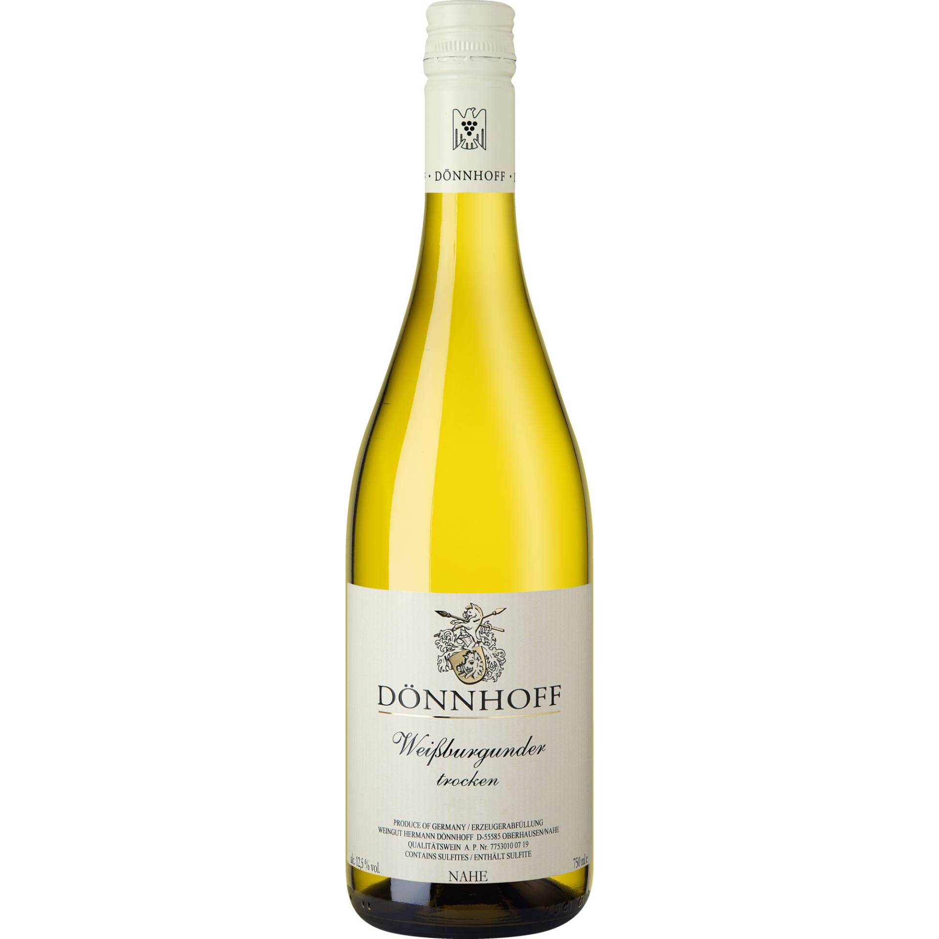 Dönnhoff Weißburgunder, Trocken, Nahe, Nahe, 2022, Weißwein Dönnhoff Weißburgunder, Trocken, Nahe, Nahe, 2022, Weißwein von Weingut Hermann Dönnhoff, D - 55585 Oberhausen