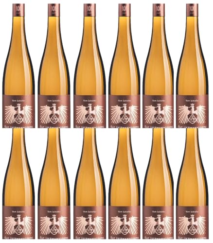 vom Schiefer Gut Hermannsberg Weisswein trocken Riesling Deutschland Nahe Birne, mineralisch, Orange, Stachelbeere 12x vom Schiefer Gut Hermannsberg Weisswein trocken Riesling Deutschland Nahe Birne, mineralisch, Orange, Stachelbeere 12x von Weingut Hermannsberg