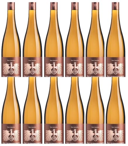 vom Schiefer Gut Hermannsberg Weisswein trocken Riesling Deutschland Nahe Birne, mineralisch, Orange, Stachelbeere 12x von Weingut Hermannsberg