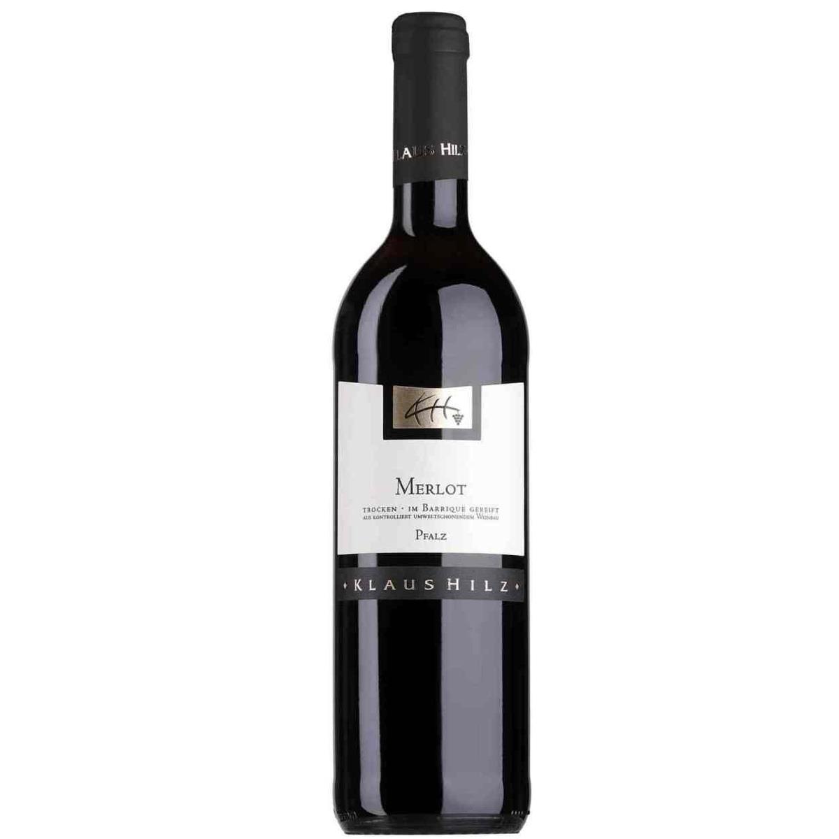 2021 Merlot trocken Qualitätswein von Weingut Hilz