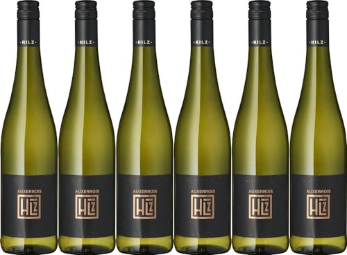 6x Auxerrois trocken Hilz 2022 - Weingut Hilz, Pfalz - Weißwein von Weingut Hilz
