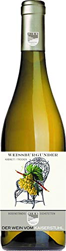 Weingut Hiss Weißburgunder Eichstetter Herrenbuck Kabinett 2022 (1 x 0.75 l) von Weingut Hiss