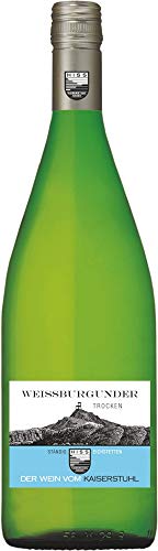 Weingut Hiss Weißburgunder Eichstetter Herrenbuck QbA 2022 (1 x 1 l) von Weingut Hiss