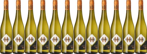 12x 'Muschelkalk' Bacchus halbtrocken 2022 - Weingut Höfling, Franken - Weißwein von Weingut Höfling
