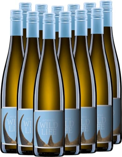 Wildlife Weißwein Cuvée Weingut Hörner Weißwein 12 x 0,75l VINELLO - 12 x Weinpaket inkl. kostenlosem VINELLO.weinausgießer von Weingut Hörner