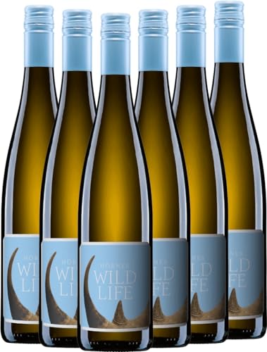 Wildlife Weißwein Cuvée Weingut Hörner Weißwein 6 x 0,75l VINELLO - 6 x Weinpaket inkl. kostenlosem VINELLO.weinausgießer von Weingut Hörner