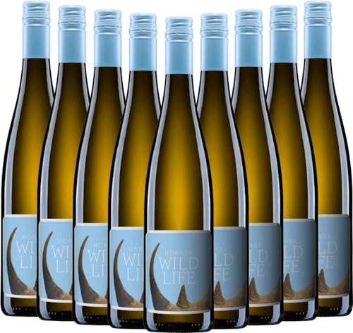 Wildlife Weißwein Cuvée Weingut Hörner Weißwein 9 x 0,75l VINELLO - 9 x Weinpaket inkl. kostenlosem VINELLO.weinausgießer von Weingut Hörner