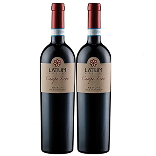 ILatium Morini Amarone della Valpolicella Campo Leòn Rotwein Wein Trocken Italien I Versanel Paket (2 Flaschen) von Weingut ILatium