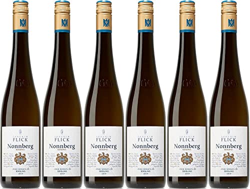 6x Nonnberg Riesling 'Vier Morgen' GG 2019 - Weingut Joachim Flick, Rheingau - Weißwein von Weingut Joachim Flick