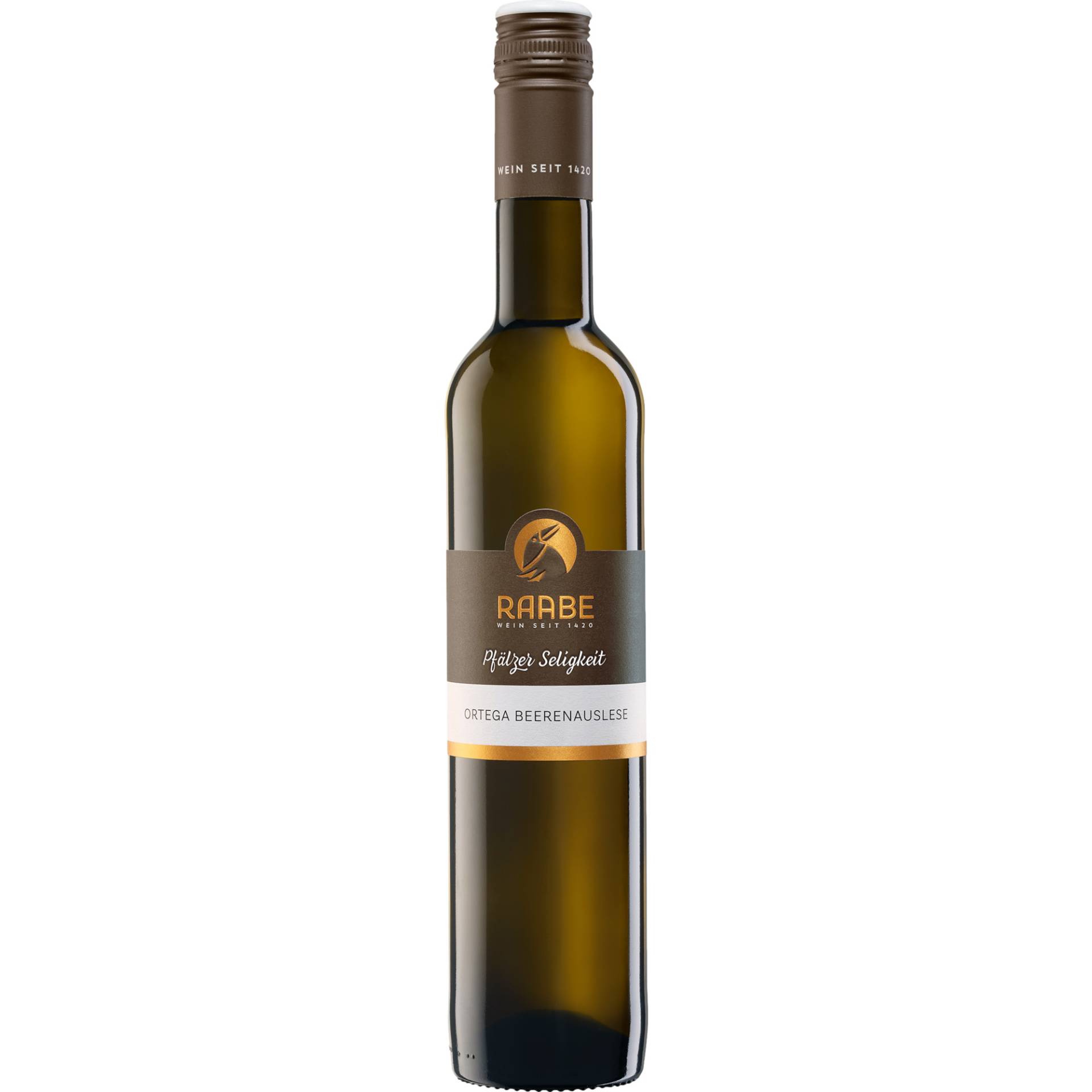 Raabe Pfälzer Seligkeit Ortega, Edelsüß, Pfalz, 0,5 L, Pfalz, 2022, Weißwein Raabe Pfälzer Seligkeit Ortega, Edelsüß, Pfalz, 0,5 L, Pfalz, 2022, Weißwein von Weingut Joachim Raabe - Kirchstraße 1, 67487 St. Martin - DE