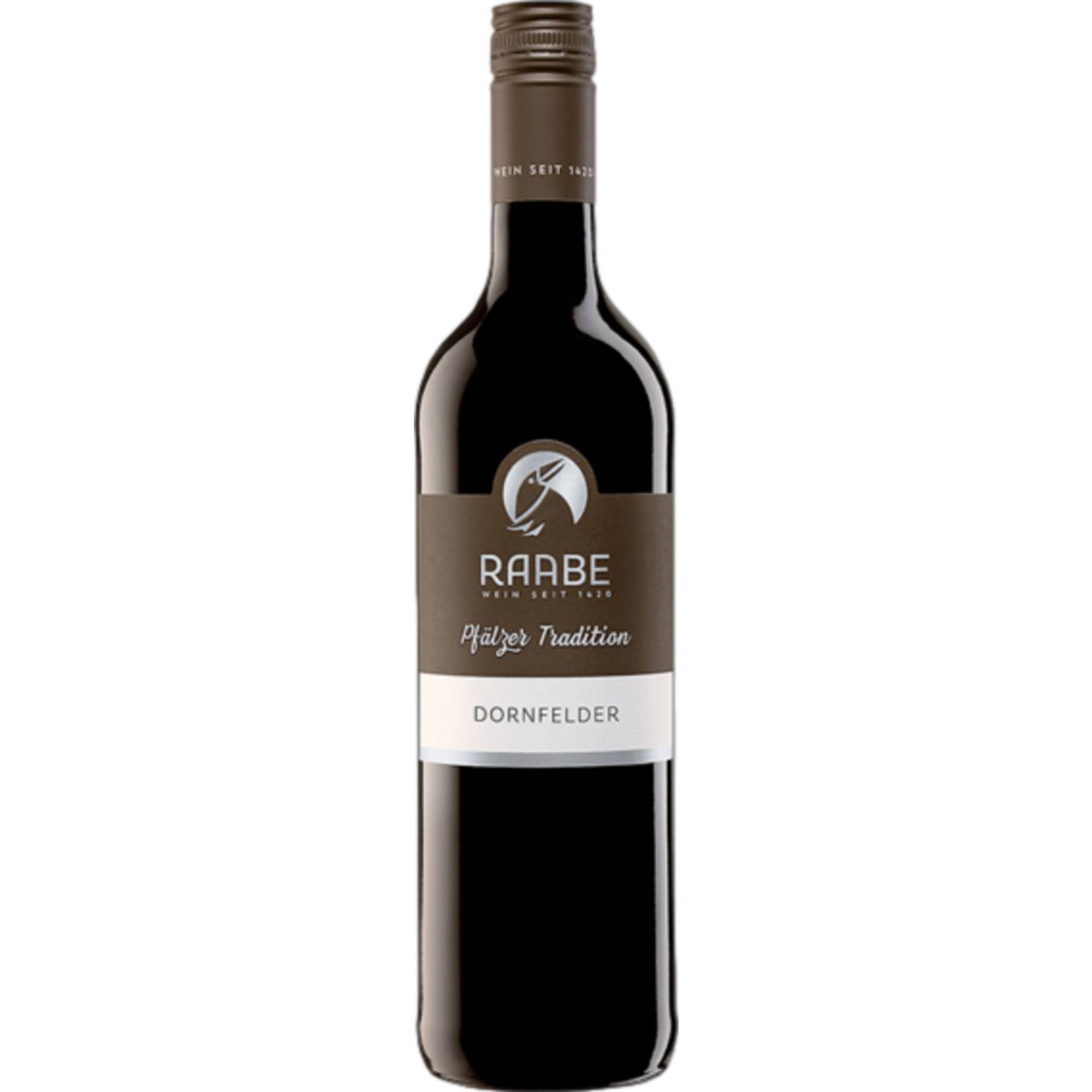 Raabe Pfälzer Tradition Dornfelder, Feinherb, Pfalz, Pfalz, 2024, Rotwein Raabe Pfälzer Tradition Dornfelder, Feinherb, Pfalz, Pfalz, 2024, Rotwein von Weingut Joachim Raabe