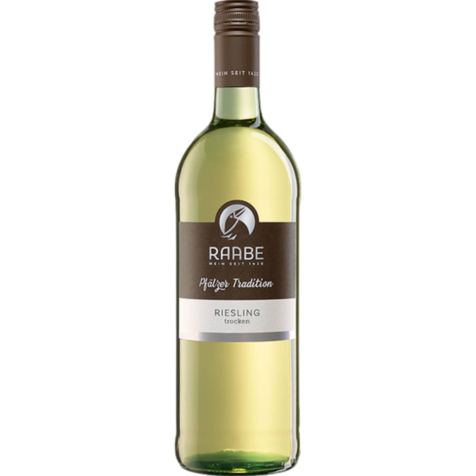 Raabe Pfälzer Tradition Riesling, Trocken, Pfalz, 1 Liter, Pfalz, 2024, Weißwein Raabe Pfälzer Tradition Riesling, Trocken, Pfalz, 1 Liter, Pfalz, 2024, Weißwein von Weingut Joachim Raabe