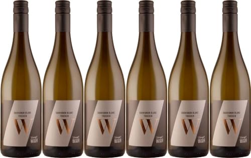 6x Sauvignon Blanc 2022 - Weingut Johannes Weber, Baden - Weißwein von Weingut Johannes Weber