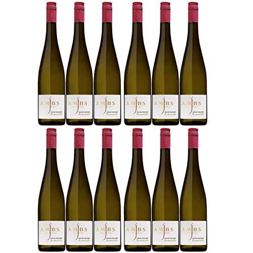 Josef Ambs Grauer Burgunder Buntenhahlen Weißwein Wein trocken Deutschland I Versanel Paket (12 x 0,75l) von Weingut Josef Ambs