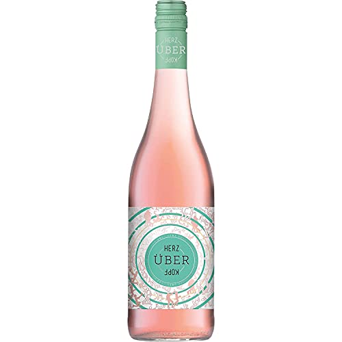 Josef Ambs Herz über Kopf Roséwein deutscher Rose Wein trocken Deutschland I Visando Paket (1 x 0,75l) von Weingut Josef Ambs