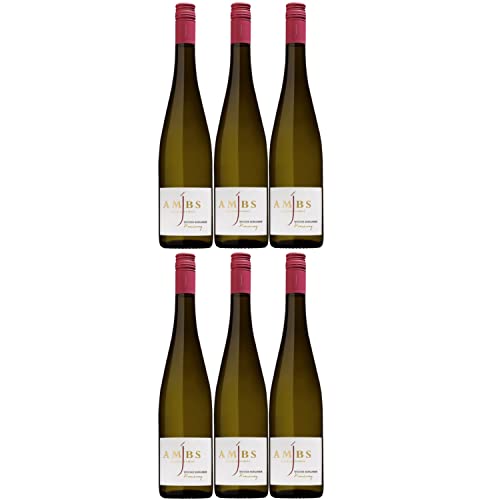 Josef Ambs Weißer Burgunder Kreuzweg Weißwein Wein trocken Deutschland I Versanel Paket (6 x 0,75l) von Weingut Josef Ambs