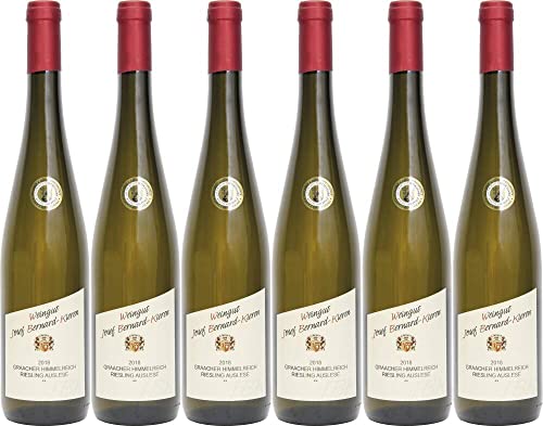 6x Riesling Auslese ** Graacher Himmelreich 2022 - Weingut Josef Bernard-Kieren, Mosel - Weißwein von Weingut Josef Bernard-Kieren