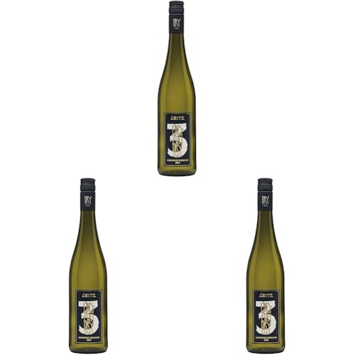 Leitz EINS-ZWEI-DRY Riesling (1 x 0,75l) – Aromatischer Weißwein vom Weingut Leitz im Rheingau (Packung mit 3) von Weingut Josef Leitz
