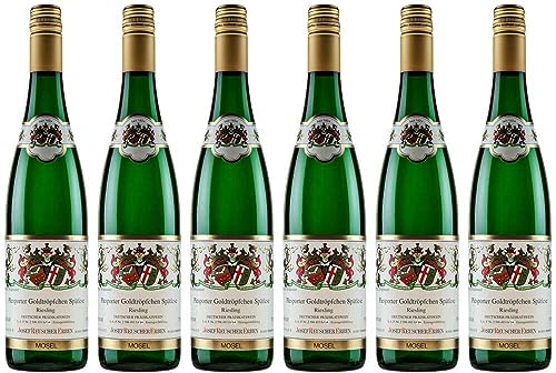 6x Piesporter Goldtröpfchen Spätlese Riesling 2023 - Weingut Josef Reuscher Erben, Mosel - Weißwein von Weingut Josef Reuscher Erben